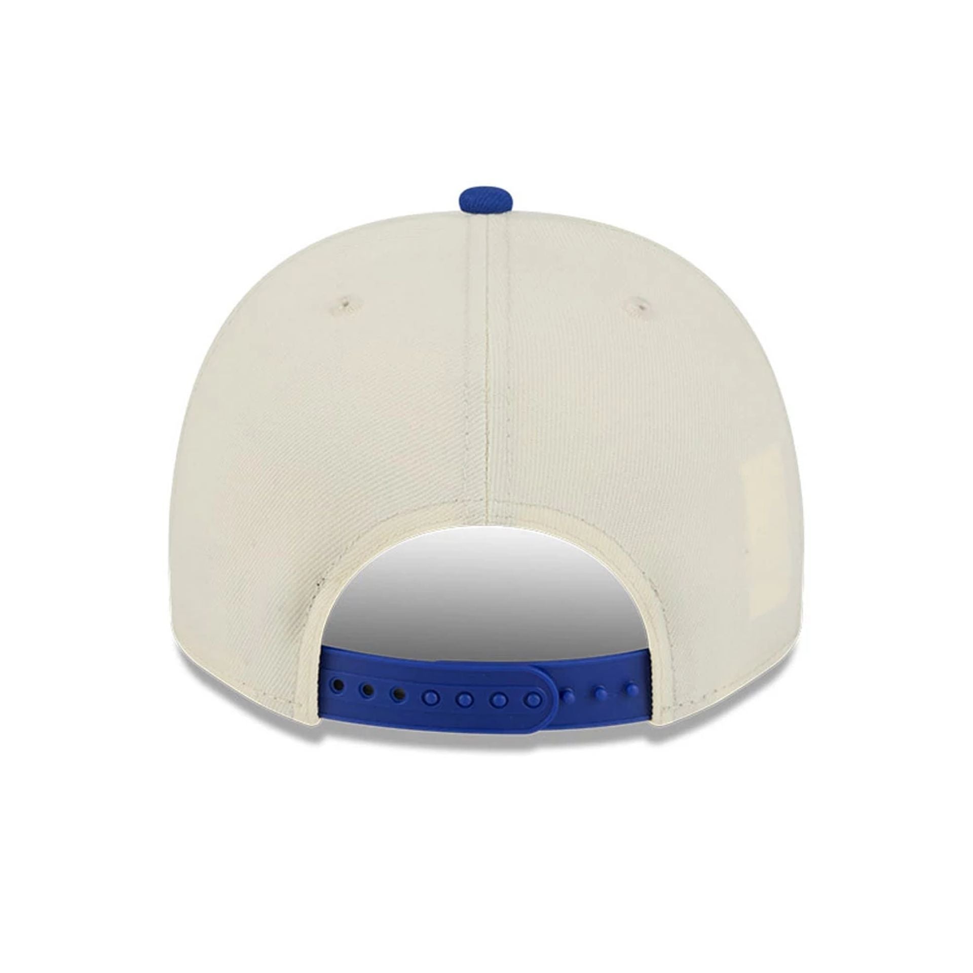 Pictured is this NBA All Star Game 2026 New York Knicks 9FIFTY A-Frame Snapback cap in White. 7