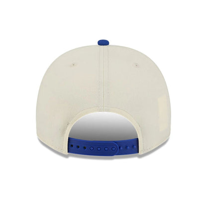Pictured is this NBA All Star Game 2026 New York Knicks 9FIFTY A-Frame Snapback cap in White. 7