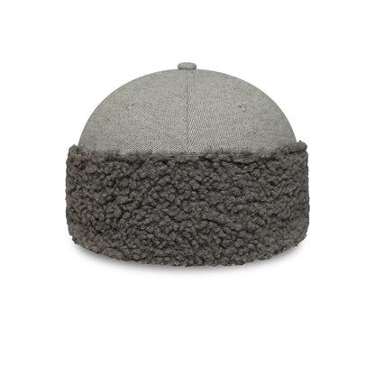 Pictured in this New Era Grey 39THIRTY Downflap Stretch Fit Cap 2