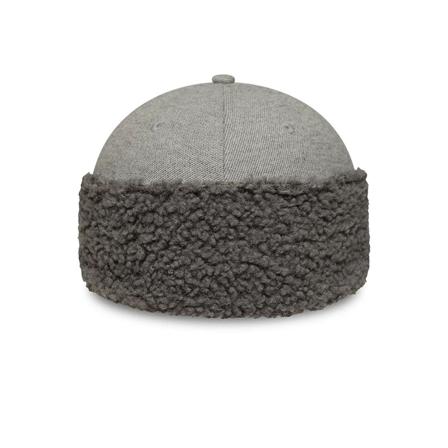 Pictured in this New Era Grey 39THIRTY Downflap Stretch Fit Cap 2