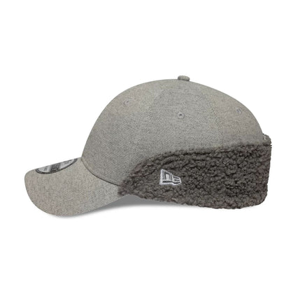 Pictured in this New Era Grey 39THIRTY Downflap Stretch Fit Cap 5