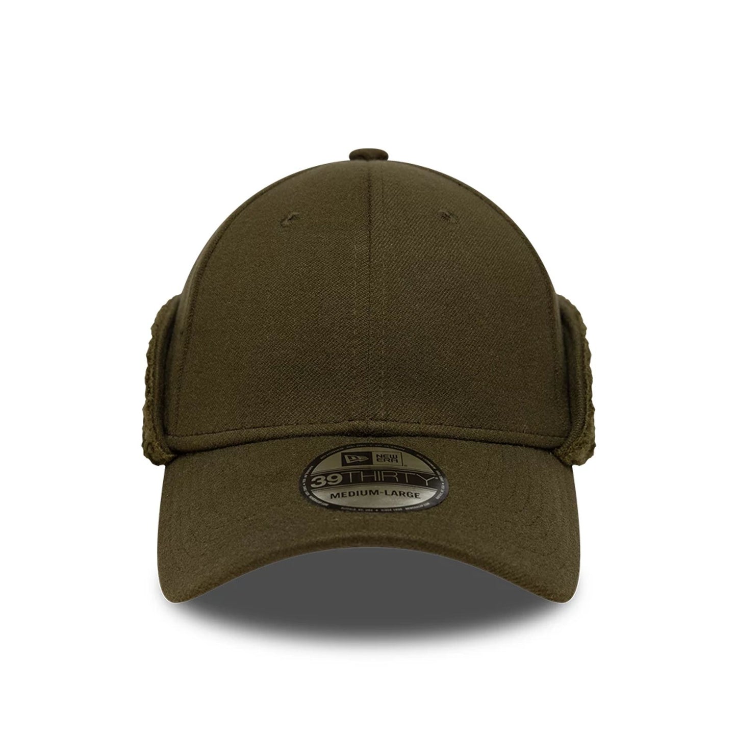 Pictured in this New Era Green 39THIRTY Downflap Stretch Fit Cap 3