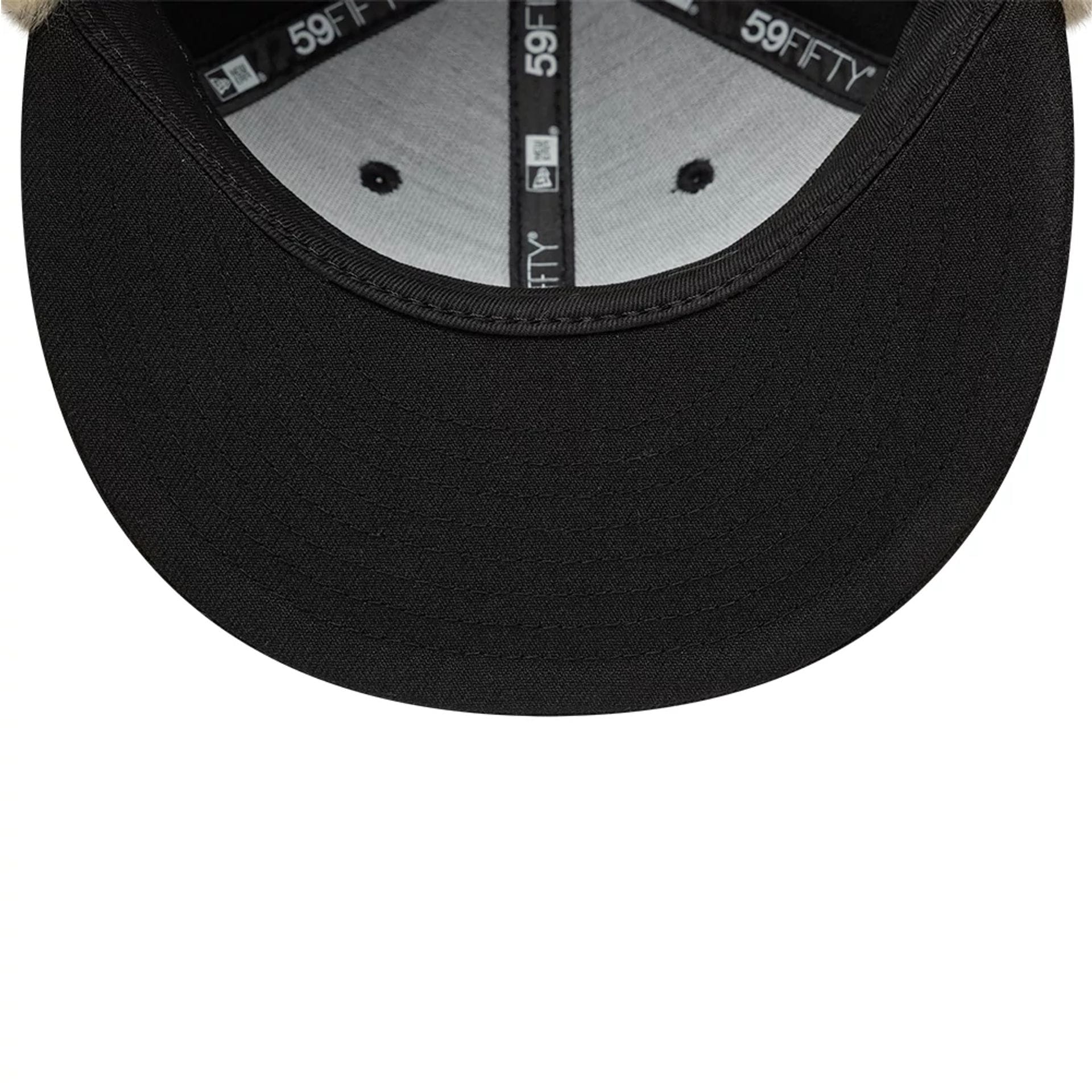 Dogear Records × NEW ERA 59FIFTY 7 8/1 New Era Black Dogear 59FIFTY Fitted Cap | NEC UK
