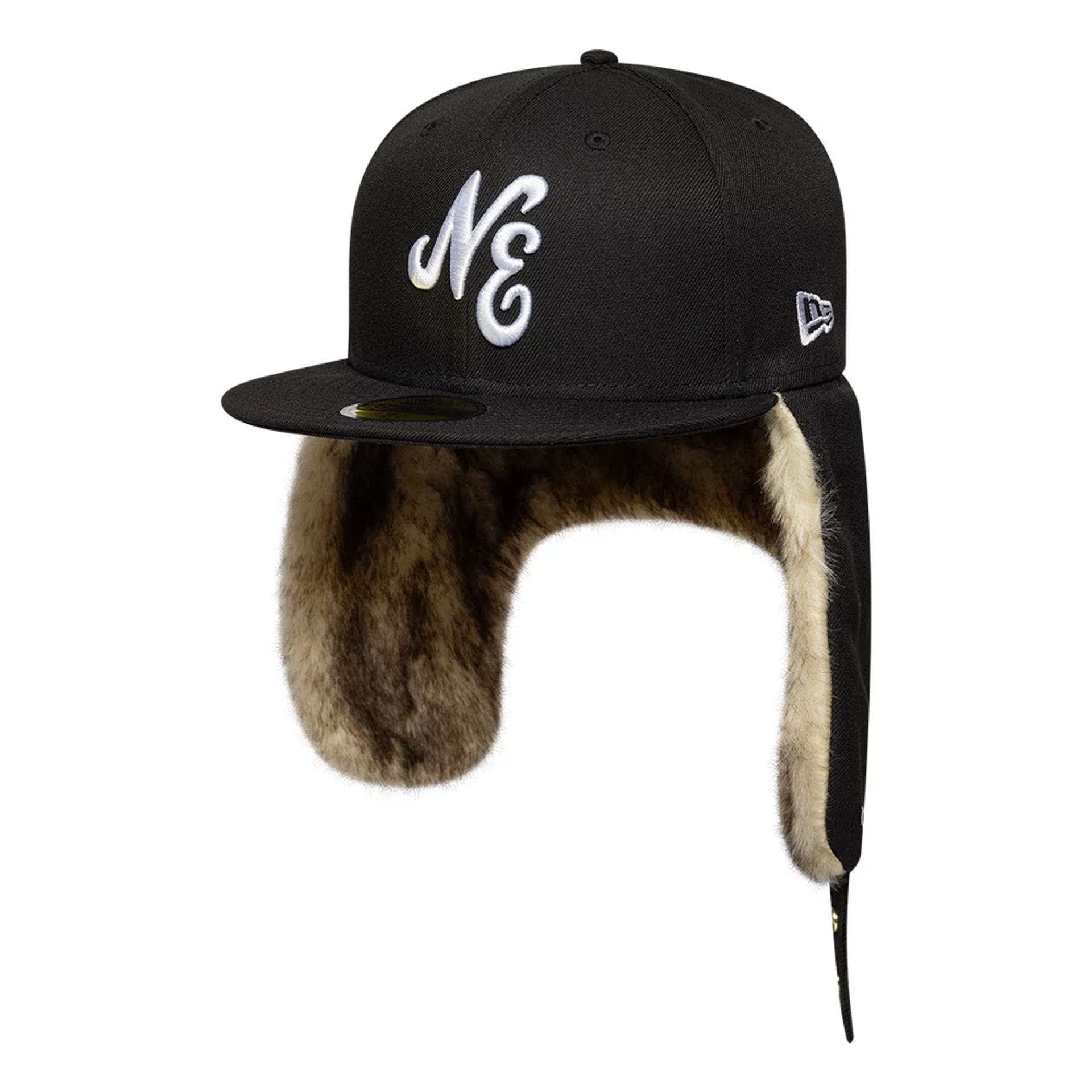 New Era Black Dogear 59FIFTY Fitted Cap | NEC UK