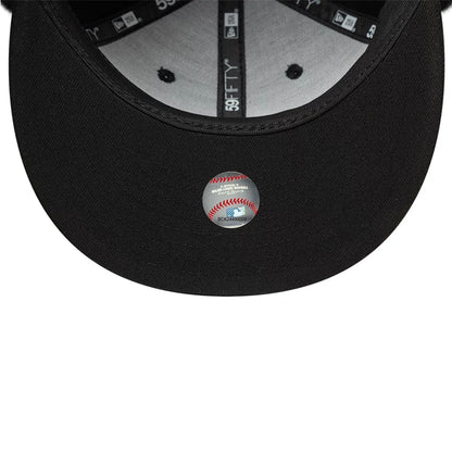 Pictured is this MLB World Series Chicago White Sox Dogear 59FIFTY Fitted cap in black. 7