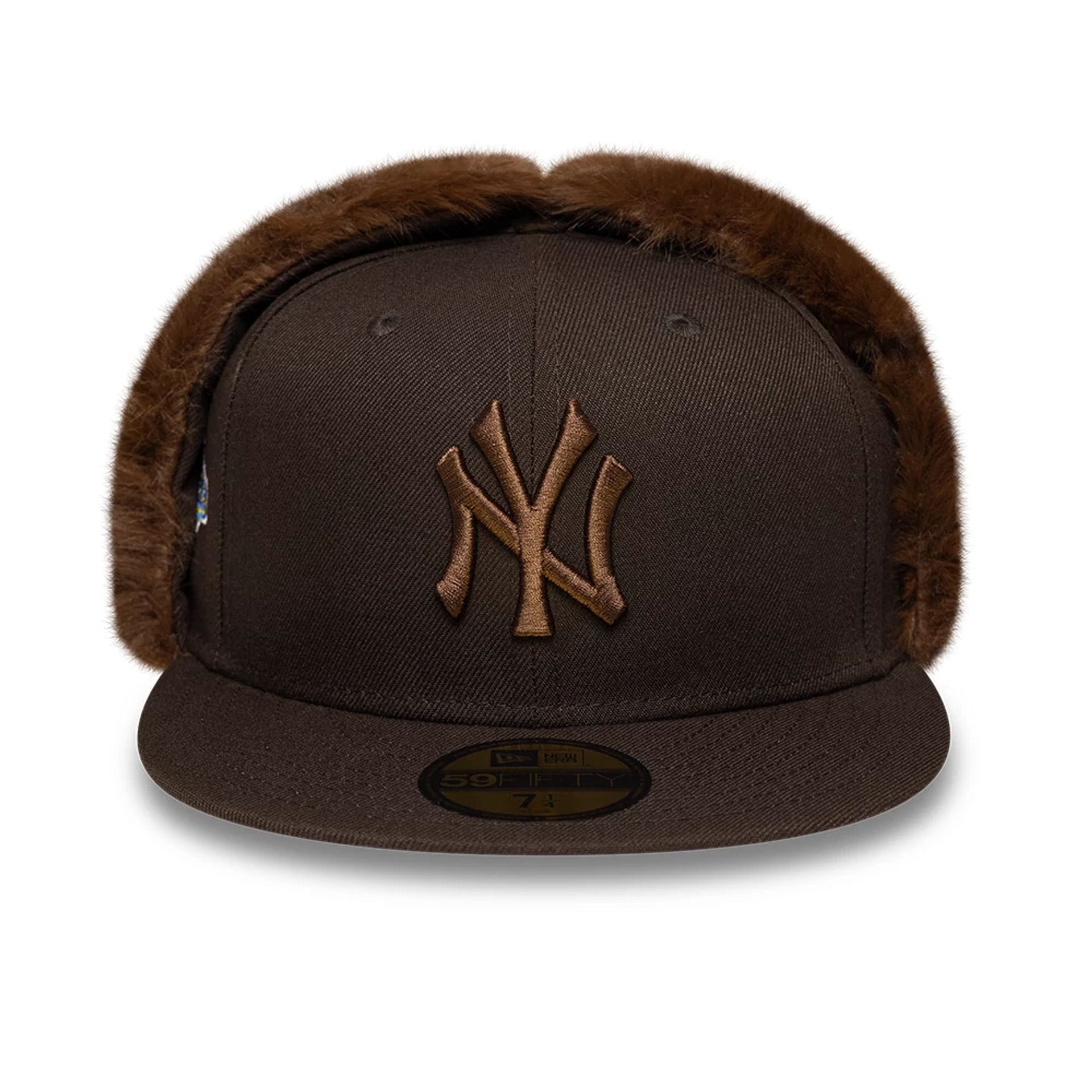 Dogear Records × NEW ERA 59FIFTY 7 8/1 MLB New York Yankees Dark Brown Dogear 59FIFTY Fitted Cap | NEC UK