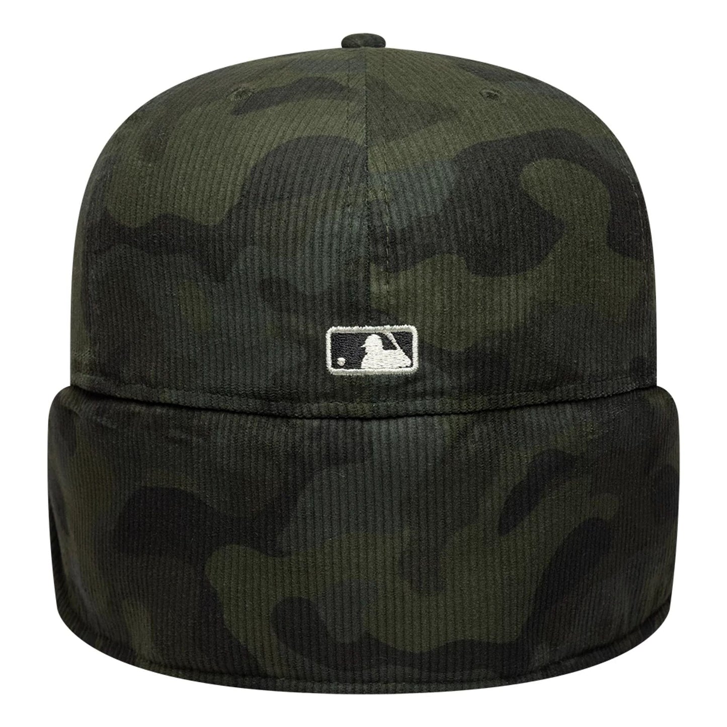 Pictured is this MLB Cord New York Yankees Downflap 59FIFTY Fitted cap in green. 10