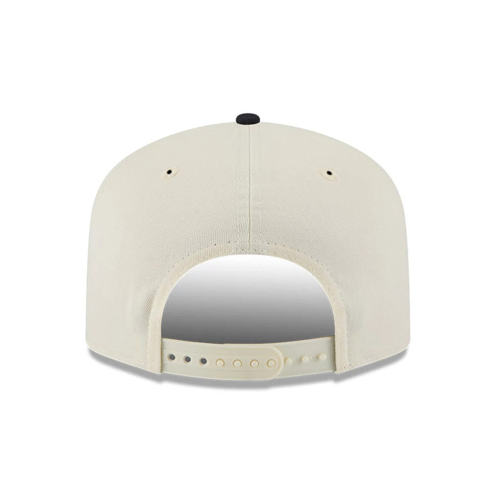 Pictured is this MLB 2 Tone Washed New York Yankees 19TWENTY cap in cream. 7