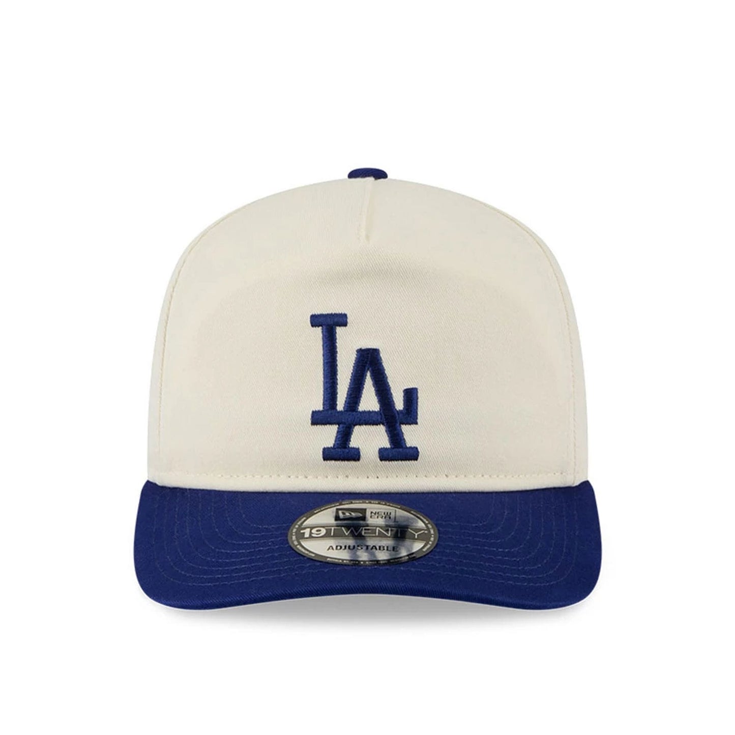 Pictured is this MLB 2 Tone Washed LA Dodgers 19TWENTY cap in cream. 3