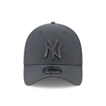 Pictured is this MLB Steel New York Yankees 39THIRTY Stretch Fit cap in charcoal. 2