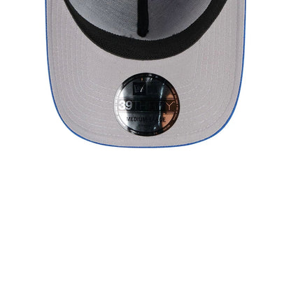 Pictured is this NFL Suede LA Rams 39THIRTY A-Frame Stretch Fit cap in Blue. 2