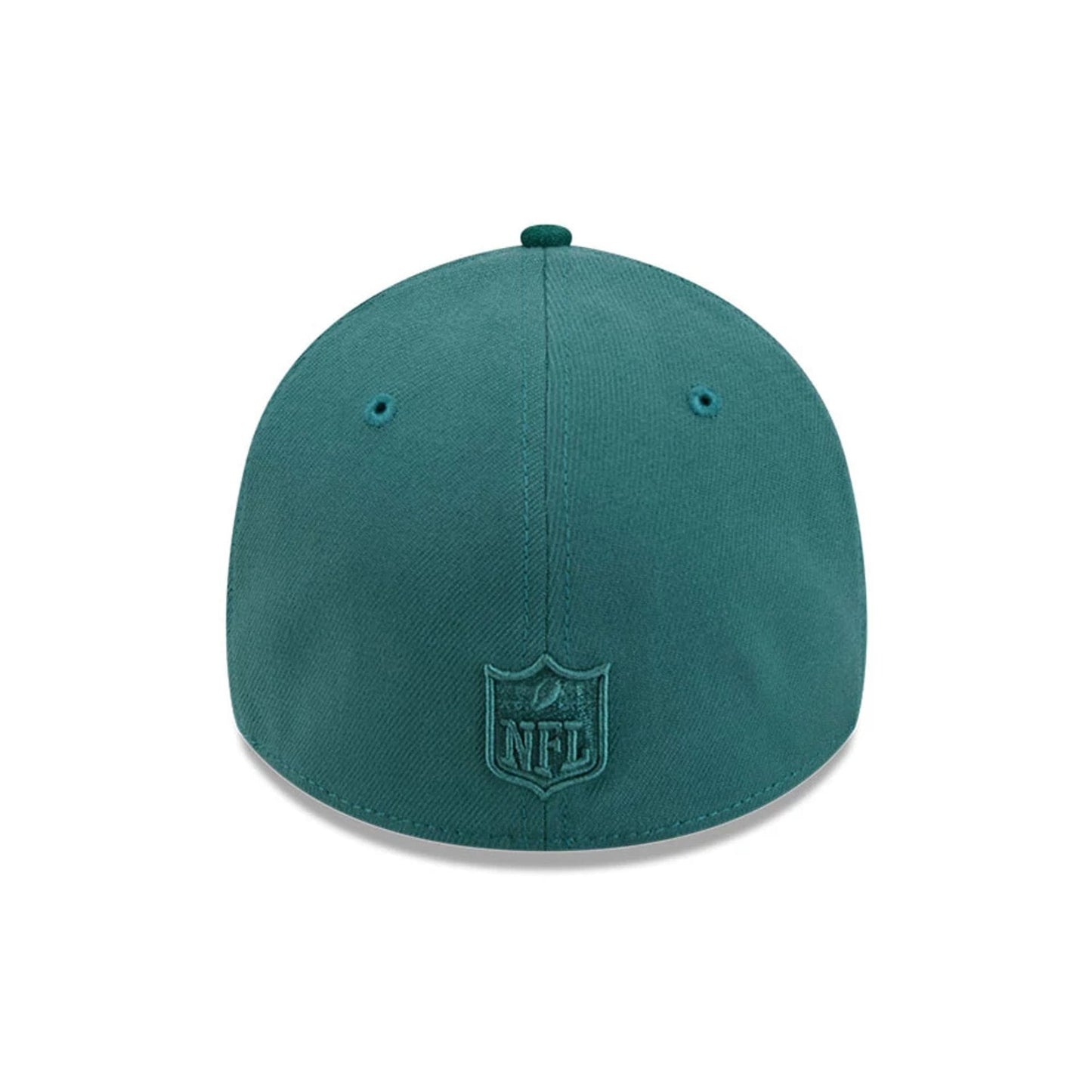 Pictured is this NFL Suede Philadelphia Eagles 39THIRTY A-Frame Stretch Fit cap in Dark Green. 7