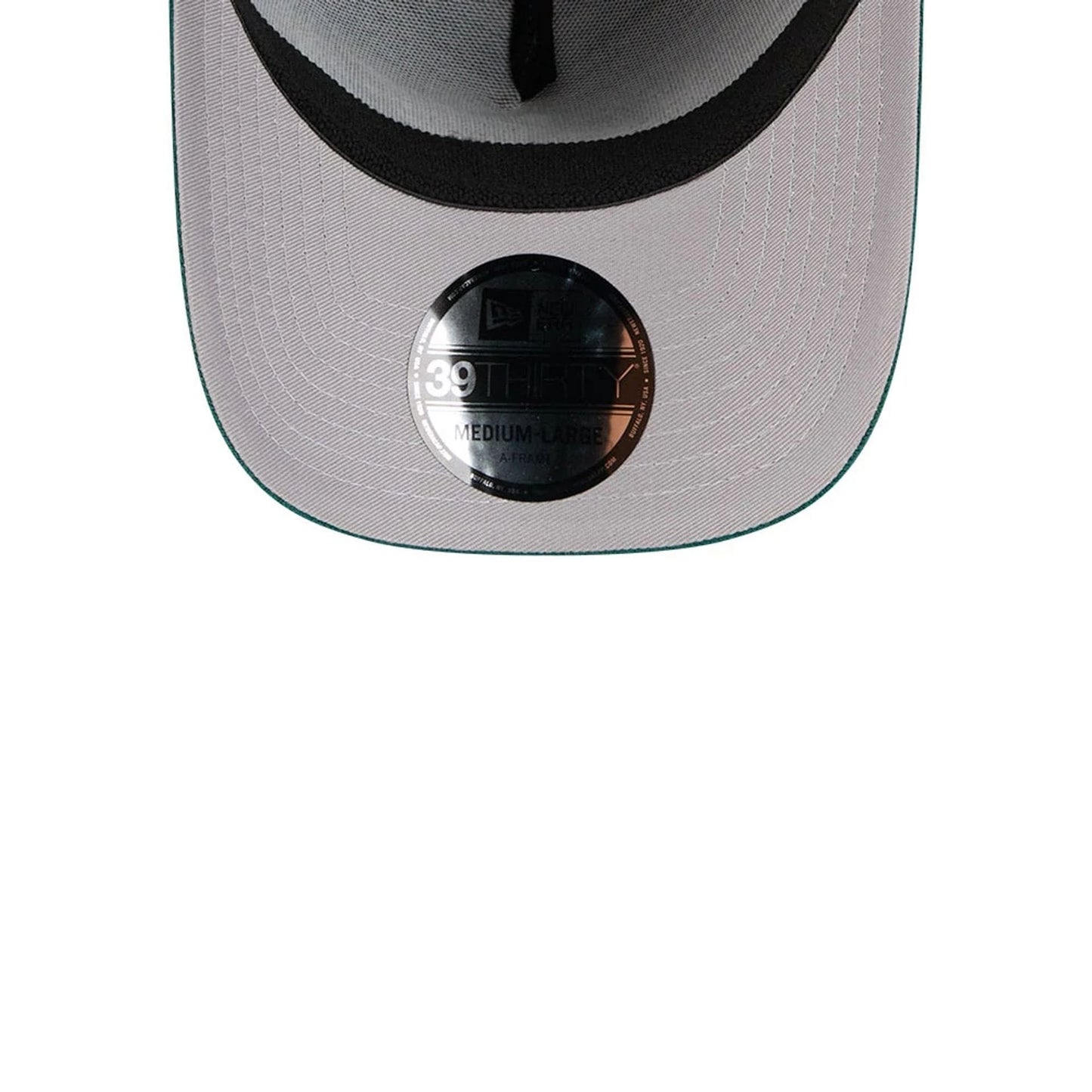 Pictured is this NFL Suede Philadelphia Eagles 39THIRTY A-Frame Stretch Fit cap in Dark Green. 2