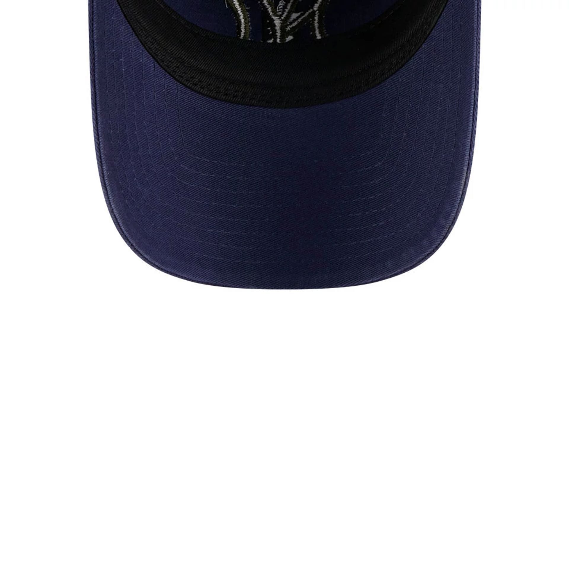 Pictured is this MLB Rifle Green New York Yankees 9TWENTY cap in navy. 7
