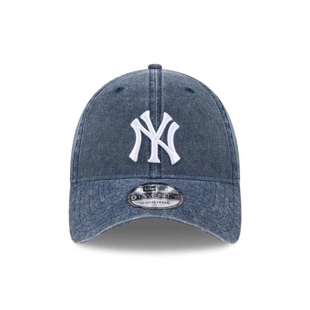 Pictured is this MLB Overwash New York Yankees 9TWENTY cap in dark blue. 2