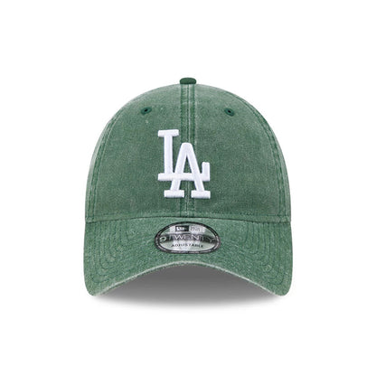 Pictured is this MLB Overwash LA Dodgers 9TWENTY cap in dark green. 2