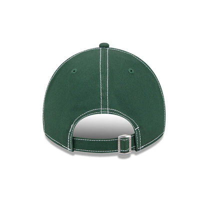 Pictured is this MLB Contrast New York Yankees 9TWENTY A-Frame cap in dark green. 4