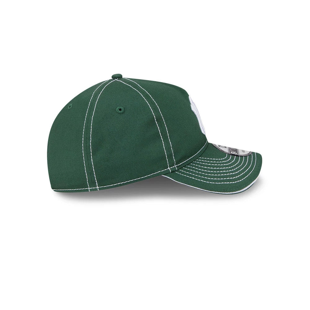 Pictured is this MLB Contrast New York Yankees 9TWENTY A-Frame cap in dark green. 6