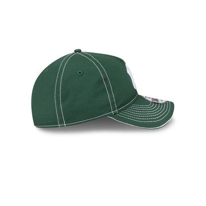 Pictured is this MLB Contrast New York Yankees 9TWENTY A-Frame cap in dark green. 6