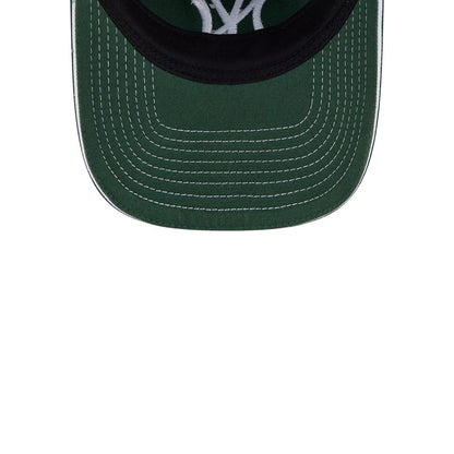 Pictured is this MLB Contrast New York Yankees 9TWENTY A-Frame cap in dark green. 7