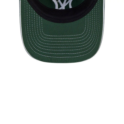 Pictured is this MLB Contrast New York Yankees 9TWENTY A-Frame cap in dark green. 7