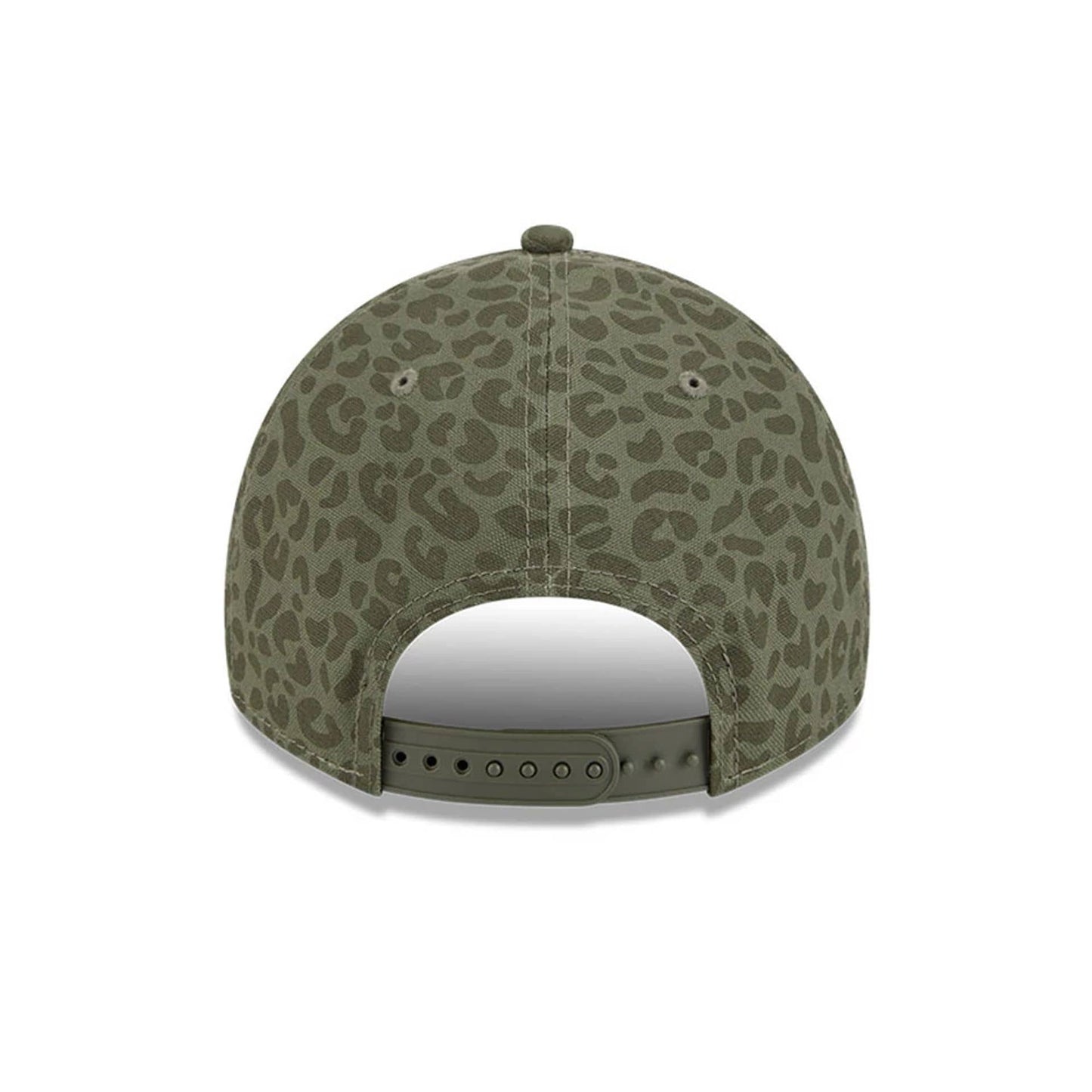 Pictured is this MLB Leopard New York Yankees 9TWENTY A-Frame cap in green. 4