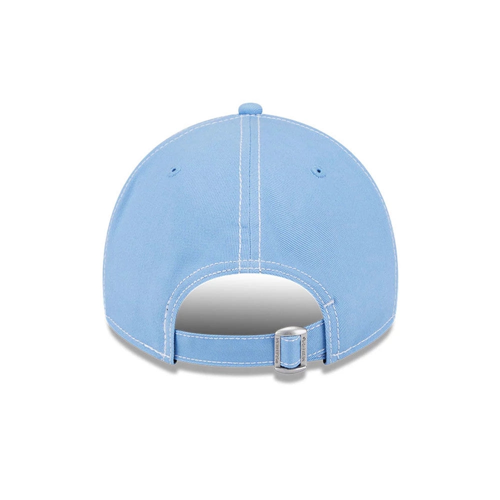 Pictured is this MLB Contrast New York Yankees 9TWENTY A-Frame cap in pastel blue. 6