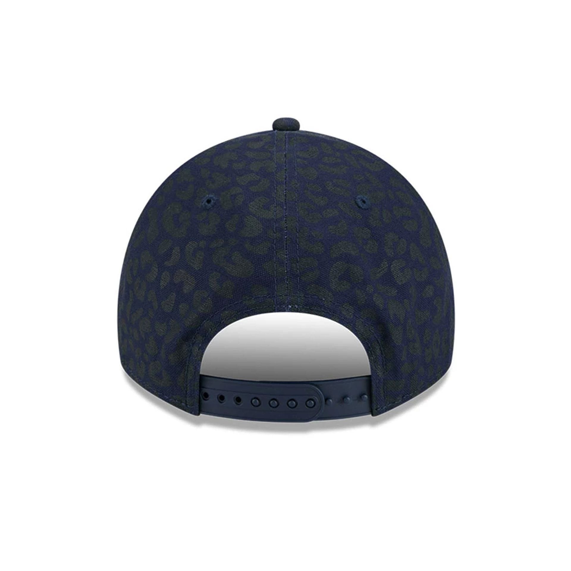 Pictured is this MLB Leopard New York Yankees 9TWENTY A-Frame cap in dark blue. 6