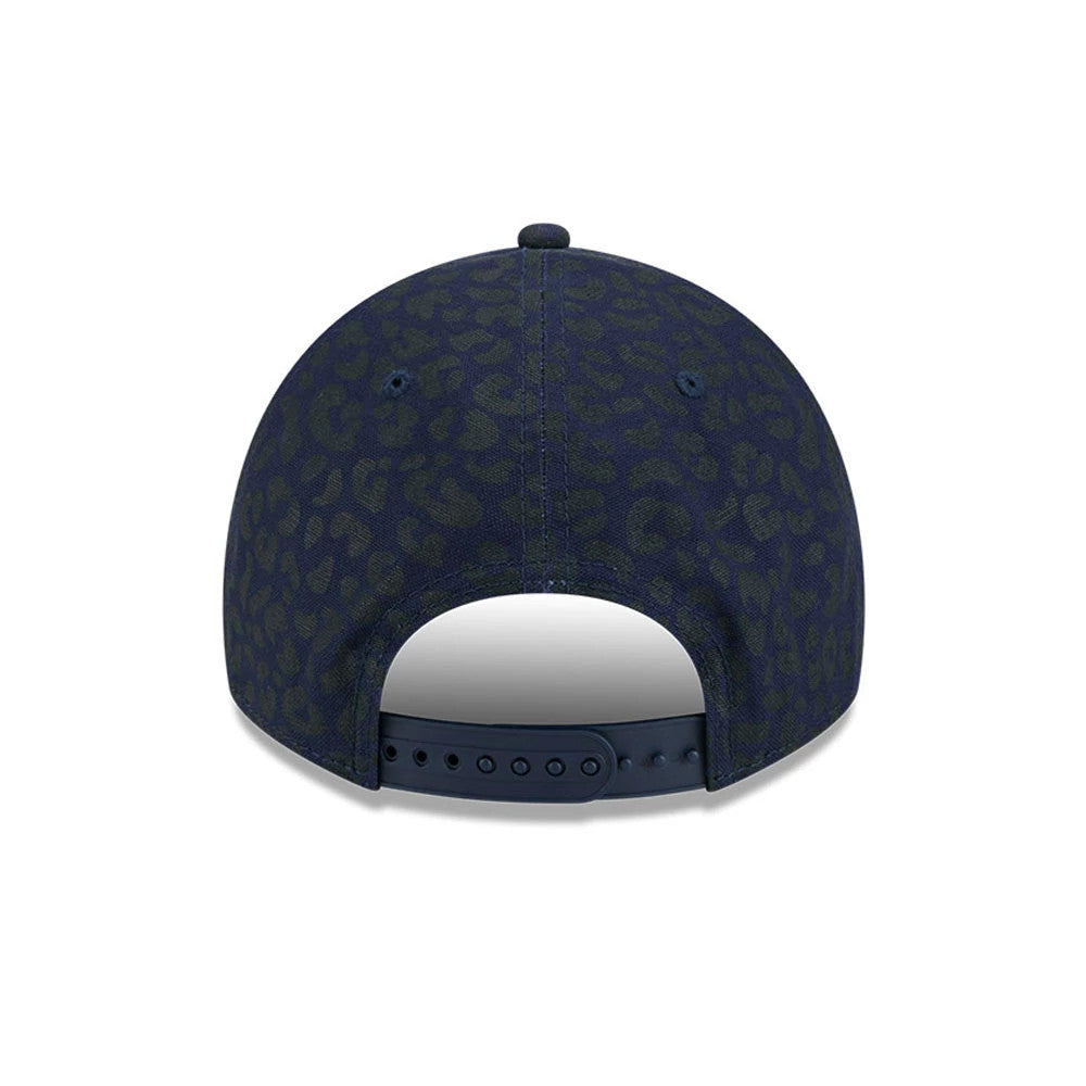 Pictured is this MLB Leopard New York Yankees 9TWENTY A-Frame cap in dark blue. 6