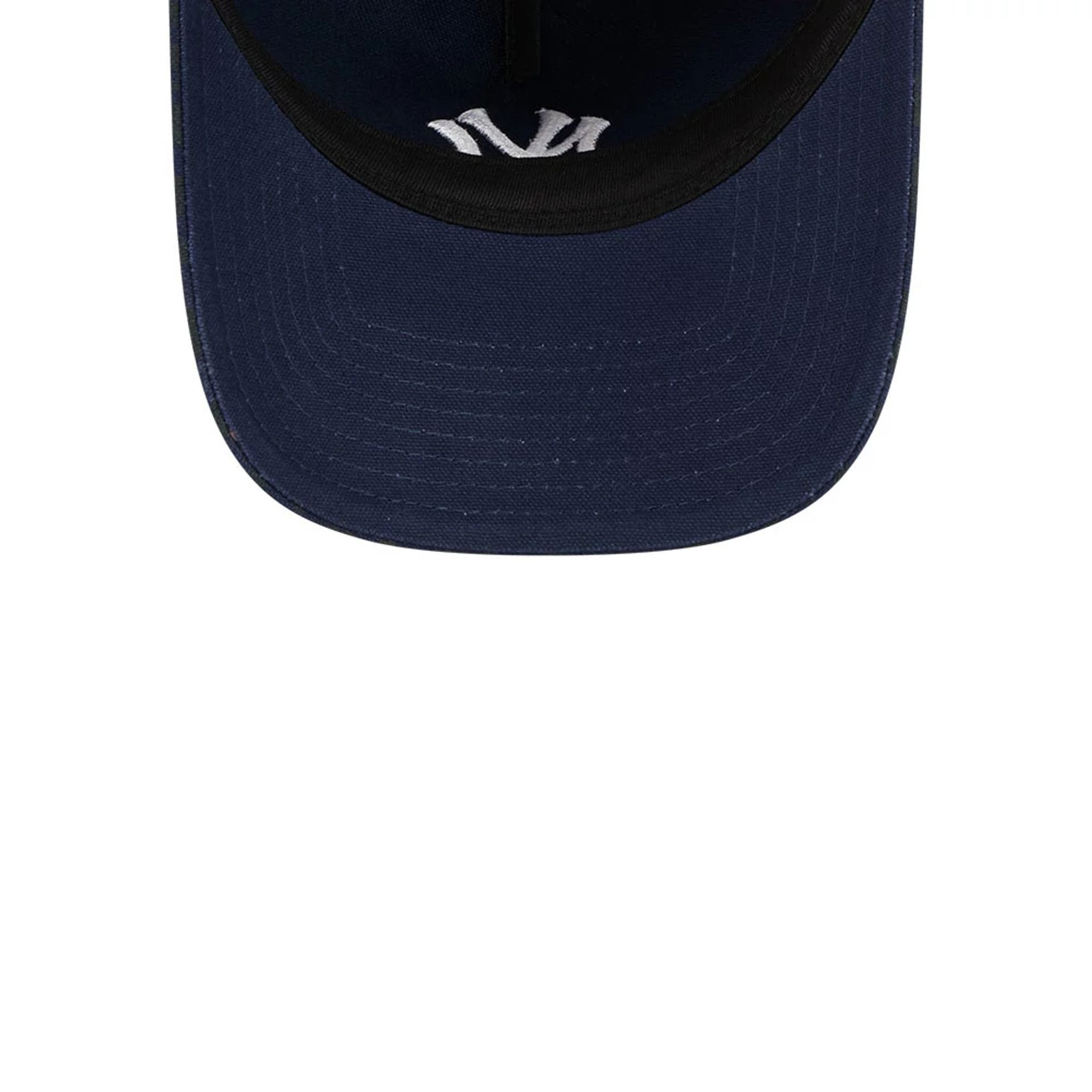 Pictured is this MLB Leopard New York Yankees 9TWENTY A-Frame cap in dark blue. 7
