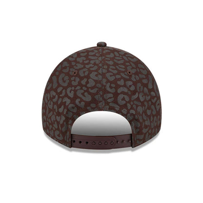 Pictured is this MLB Leopard New York Yankees 9TWENTY A-Frame cap in dark brown. 6