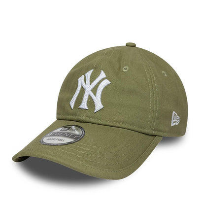 Pictured is this MLB Herringbone New York Yankees 9TWENTY cap in green. 1