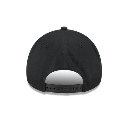 Pictured is this MLB Multi Letter New York Yankees 9FORTY A-Frame cap in black. 7