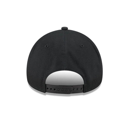 Pictured is this NBA Multi Letter Chicago Bulls 9FORTY A-Frame cap in black. 6