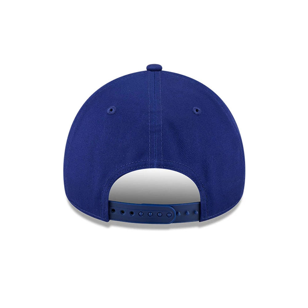 Pictured is this MLB Barb Visor LA Dodgers 9FORTY A-Frame cap in Dark blue. 7