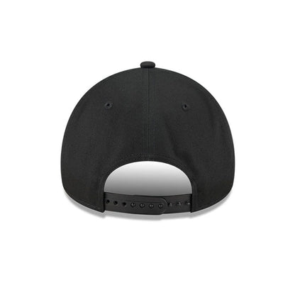 Pictured is this NFL Barb Visor Las Vegas Raiders 9FORTY A-Frame cap in black. 7
