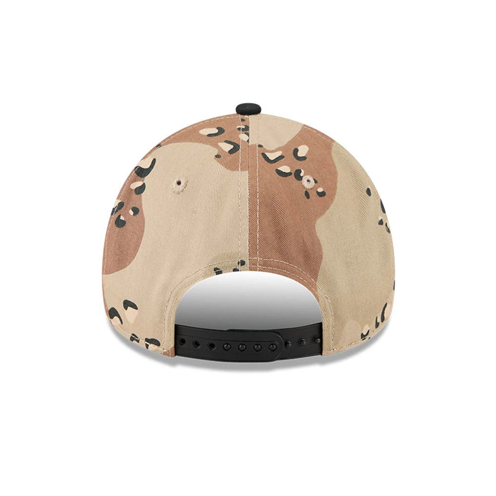 Pictured is this NBA Desert 2 Tone Chicago Bulls 9FORTY A-Frame cap in beige. 7