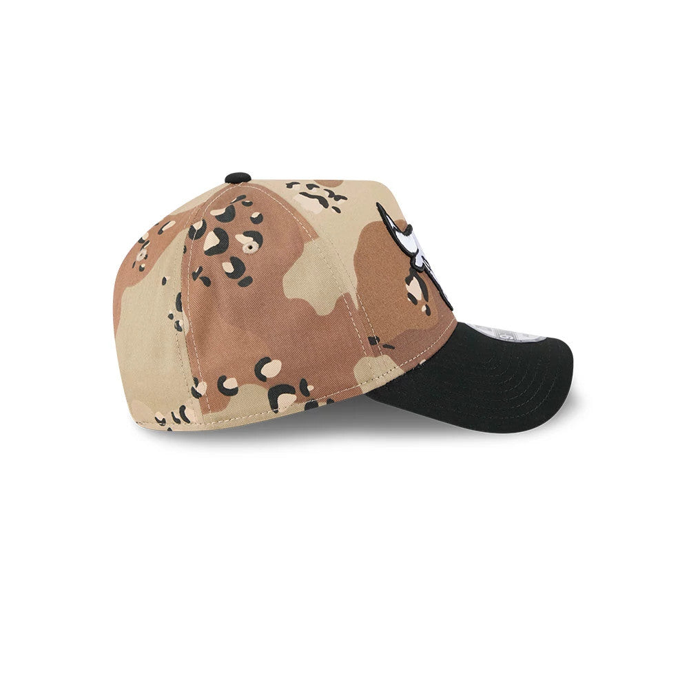 Pictured is this NBA Desert 2 Tone Chicago Bulls 9FORTY A-Frame cap in beige. 6