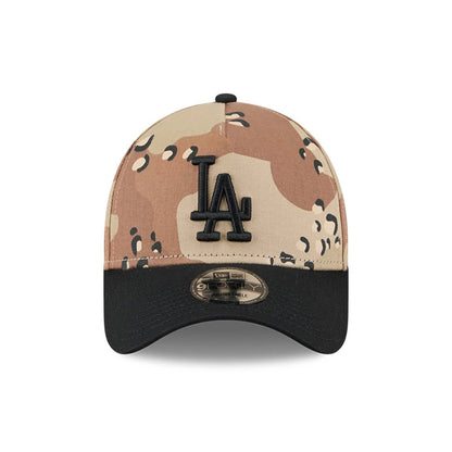 Pictured is this MLB Desert 2 Tone LA Dodgers 9FORTY A-Frame cap in beige. 3
