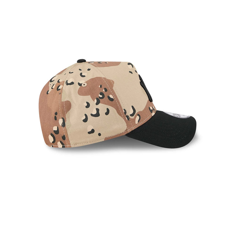 Pictured is this MLB Desert 2 Tone New York Yankees 9FORTY A-Frame cap in beige. 7