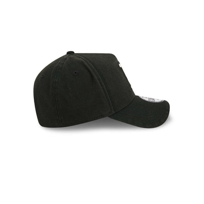 Pictured is this MLB Washed Canvas Boston Red Sox 9FORTY A-Frame cap in black. 6