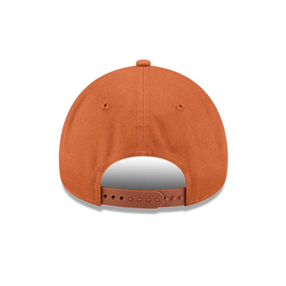 Pictured is this MLB Autumn Mix New York Yankees 9FORTY A-Frame cap in Brown. 7