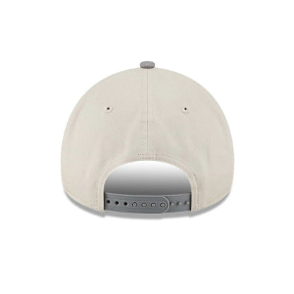 Pictured is this MLB Stone Storm LA Dodgers 9FORTY A-Frame cap in light beige. 6