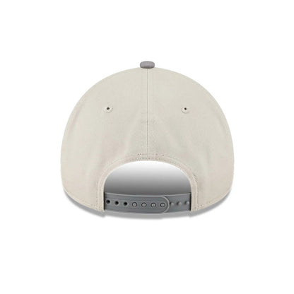 Pictured is this NFL Stone Storm Las Vegas Raiders 9FORTY A-Frame cap in light beige. 6