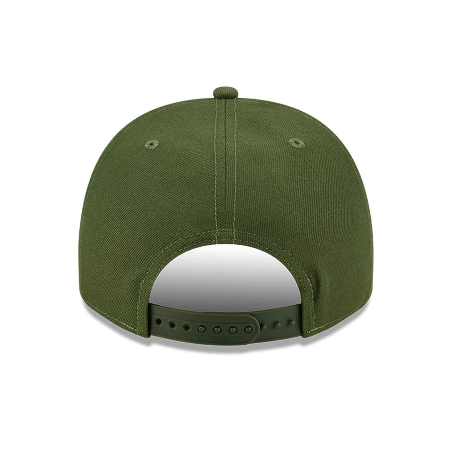 Pictured is this NFL Rifle Green Kansas City Chiefs 9FIFTY A-Frame Snapback cap in dark green. 7