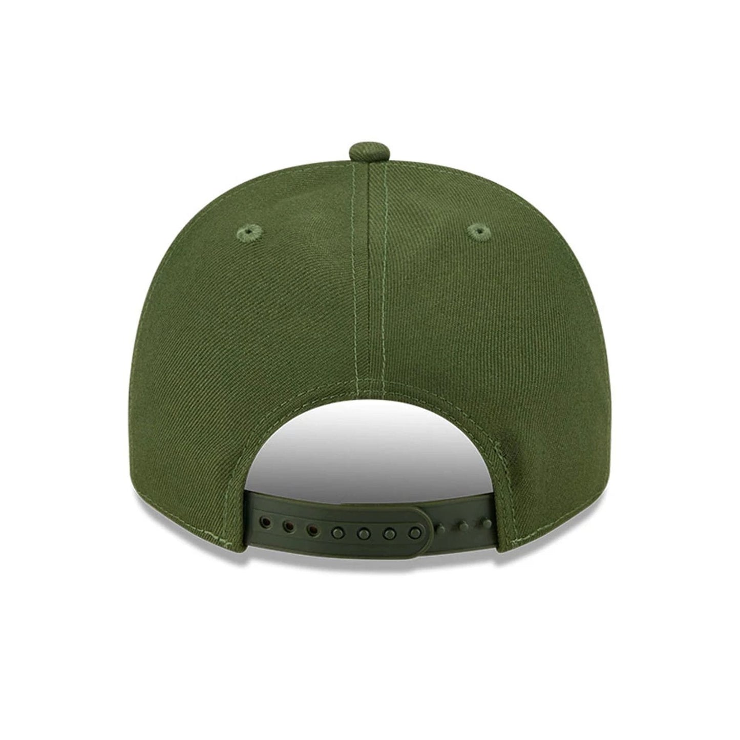Pictured is this NHL Rifle Green Anaheim Ducks 9FIFTY A-Frame Snapback cap in dark green. 7