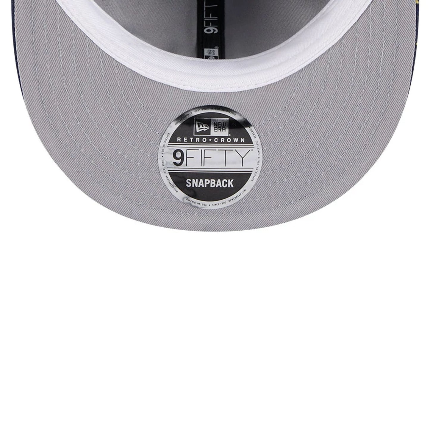 Pictured is this MLB Speckled Wool LA Dodgers Retro Crown 9FIFTY cap in open blue. 2