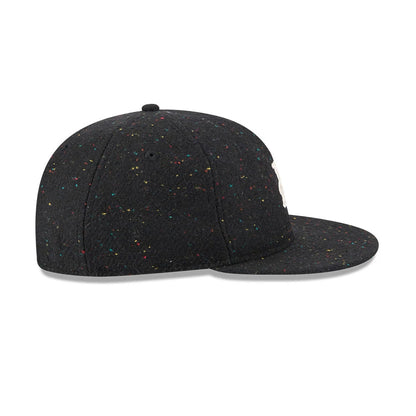 Pictured is this MLB Speckled Wool New York Mets Retro Crown 9FIFTY cap in black. 6
