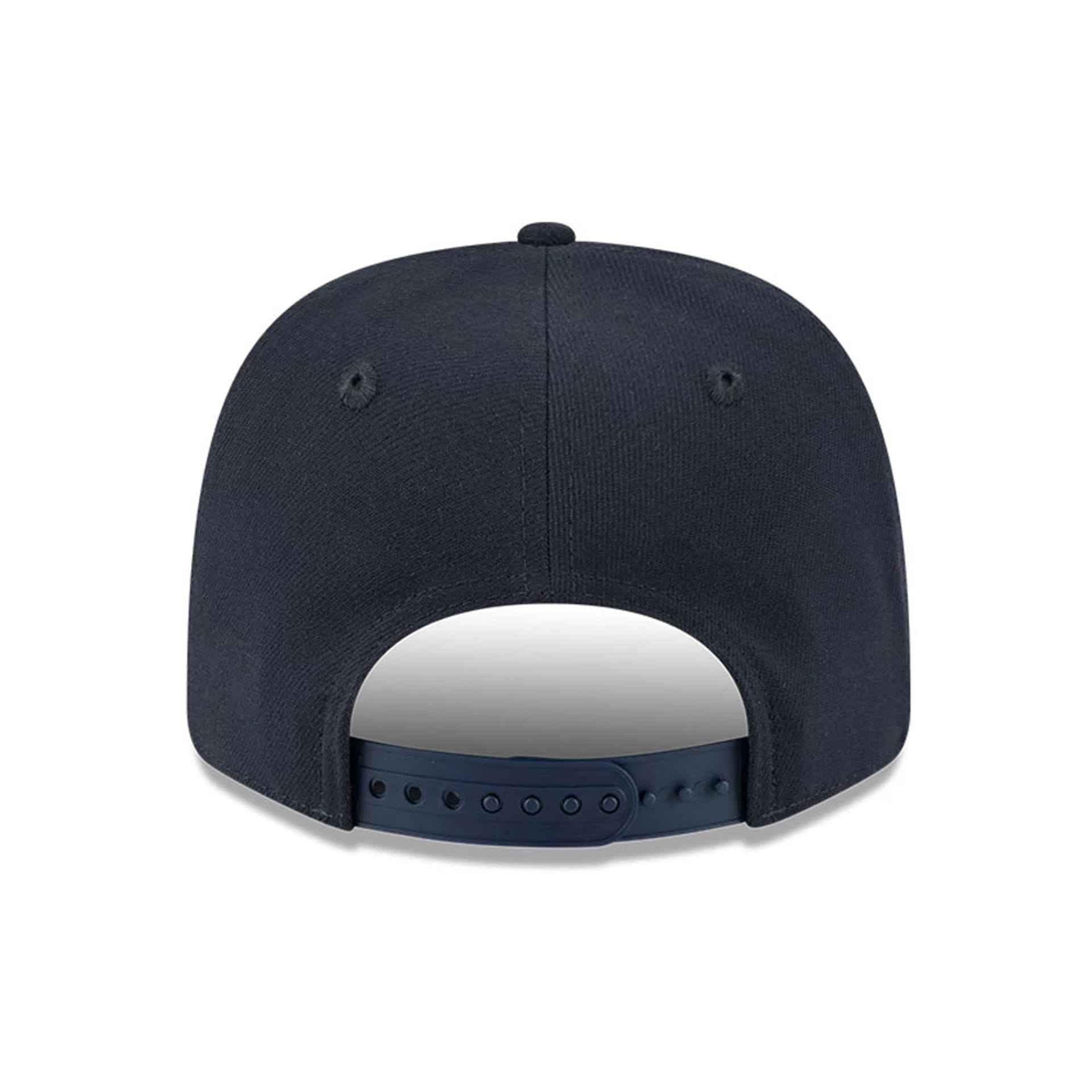 Pictured is this MLB New York Yankees 9SEVENTY Stretch Snap cap in navy. 7