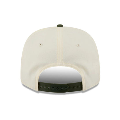 Pictured is this MLB Rifle Green Chicago White Sox 9SEVENTY Stretch Snap cap in white. 7
